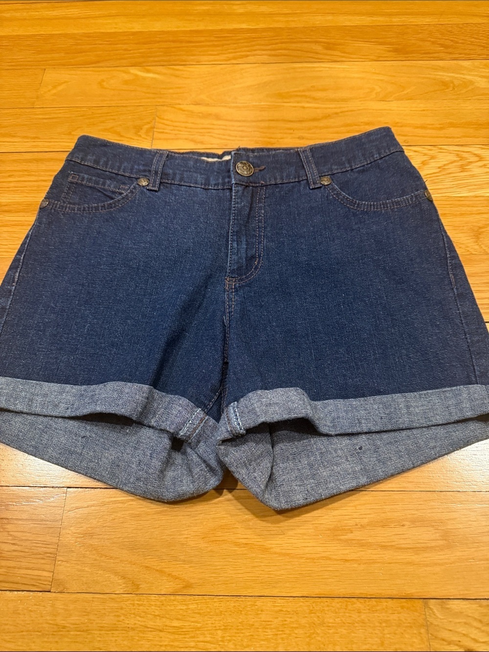 Nine West vintage American jeans shorts classic rise size 4/26
